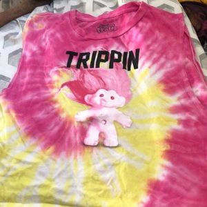 Trolls crop top